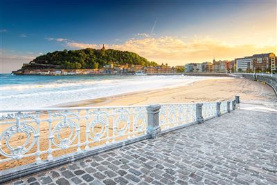 Strand in San Sebastian